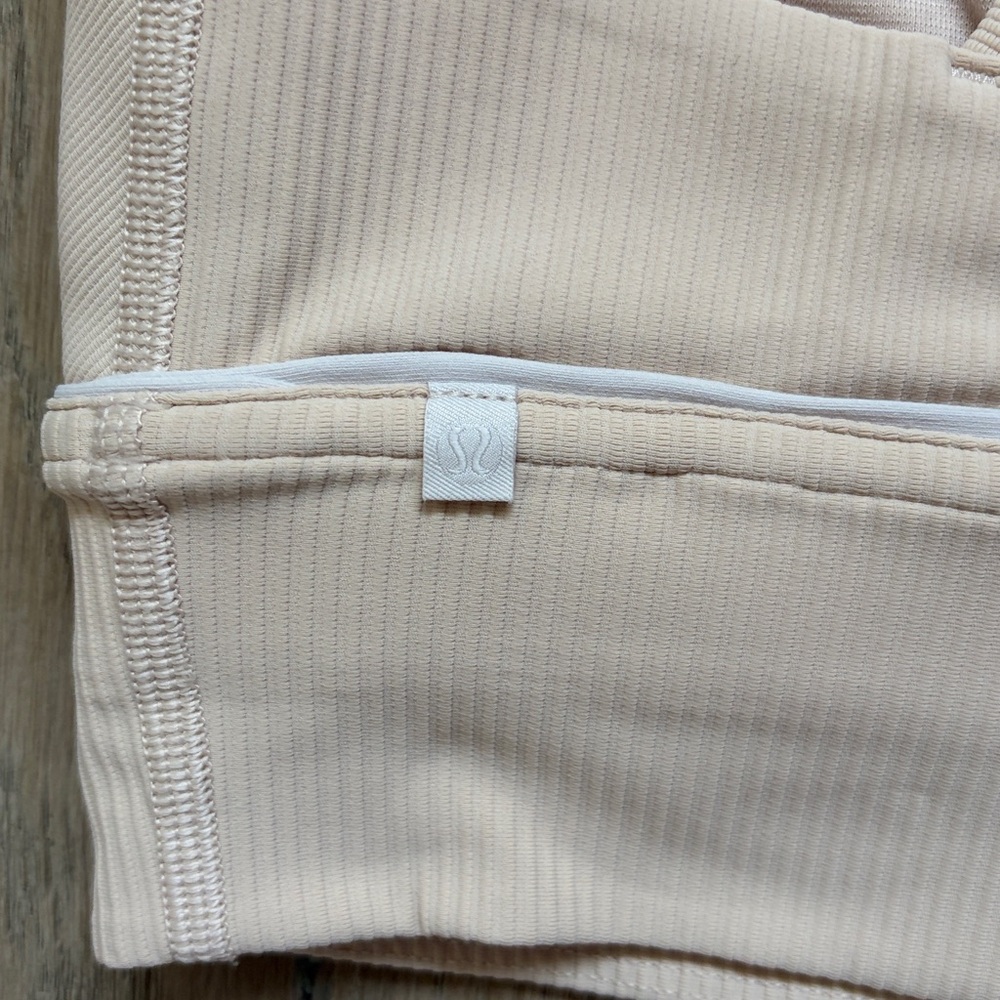 EUC energy longline bra ribbed chantilly size 6 lululemon - Picture 5 of 14